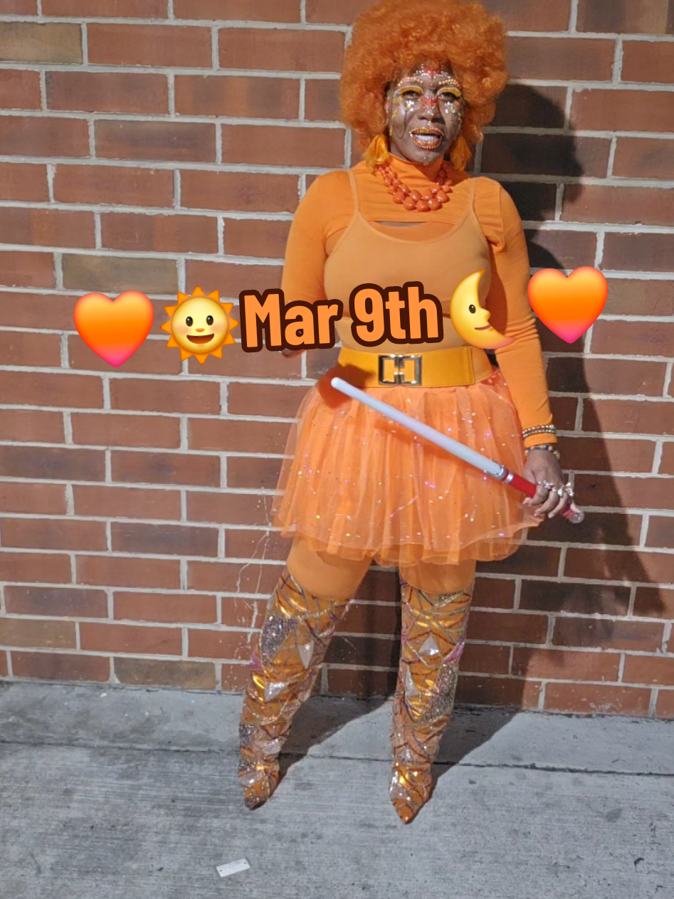 🍊🧡🌞👩🏾‍🦱Orange Baby👩🏾‍🦱🌜🧡🍊 @MoE @MoE  #anxiety #transition #makeuptransition #outsidetransition #faceart #facejewels #glittermakeup #creativemakeup #faceartmakeup #fitcheck #outfitoftheday #outfitofthenight #March #march2025 #march9th #Orange #orangemakeup #orangehair #orangeeyes #everythingorange #orangeoutfit #orangemakeuplook #featherboa #boa #orangefeather #orangeboots #orangetutu #azaleawangboots #azaleawang #shopakira 