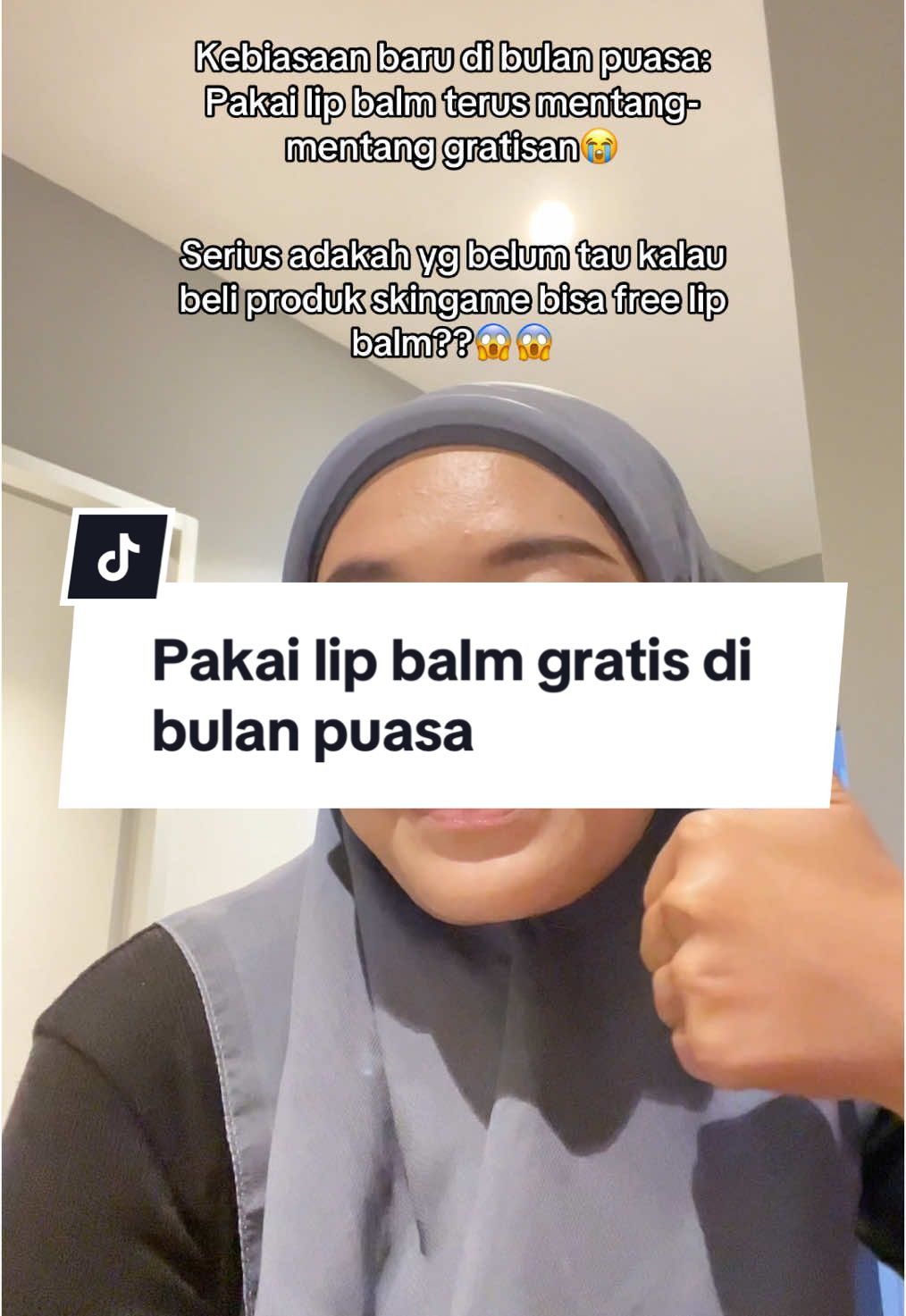 Coba absen yg udah dapet lip balm gratis ini? #skingame #juaranyabasicskincare #ramadhansale 