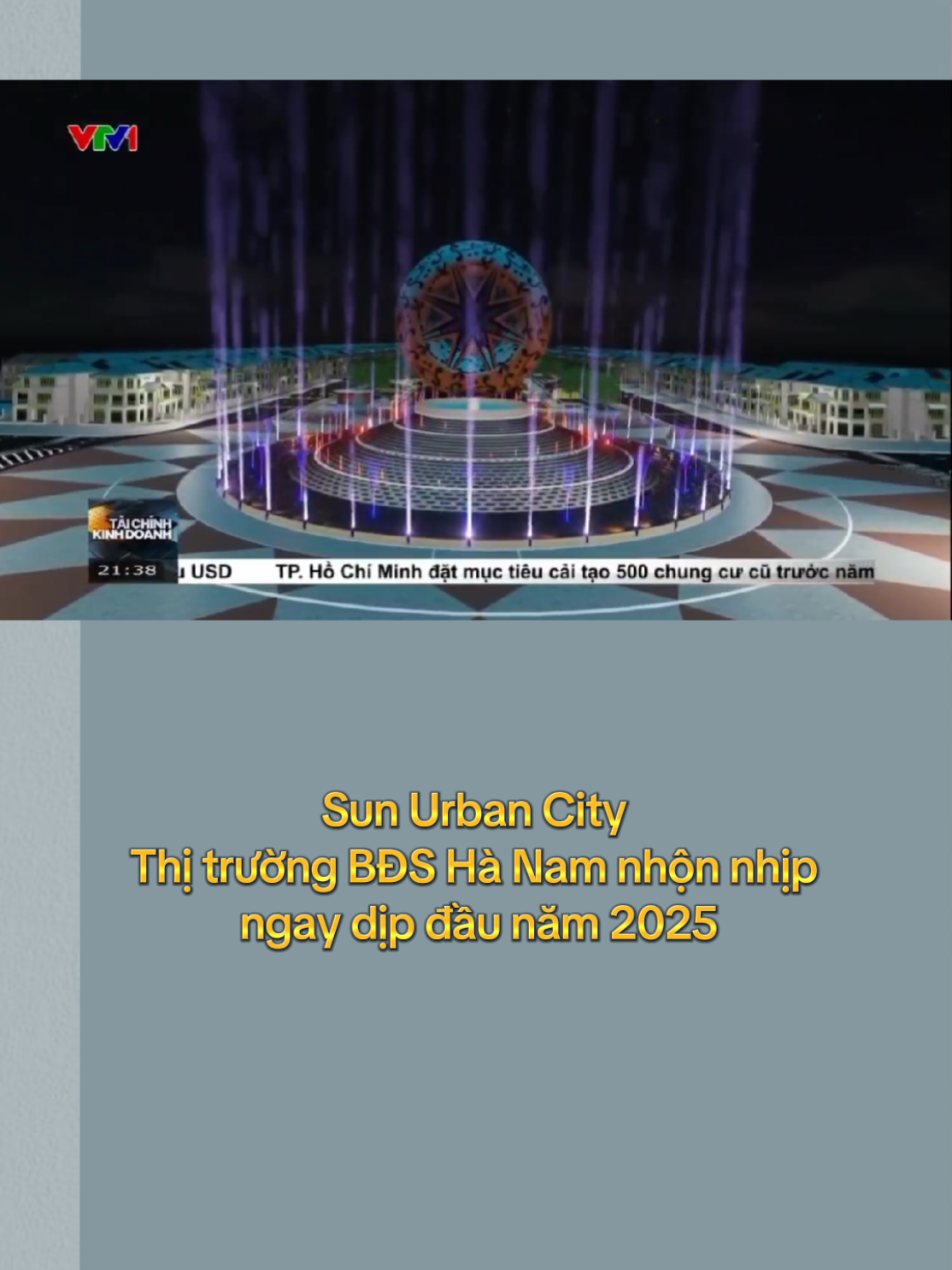 Sun Urban City | Thị trường BĐS Hà Nam nhộn nhịp ngay dịp đầu năm 2025 Nguồn: VTV #hanam #xuhuong 