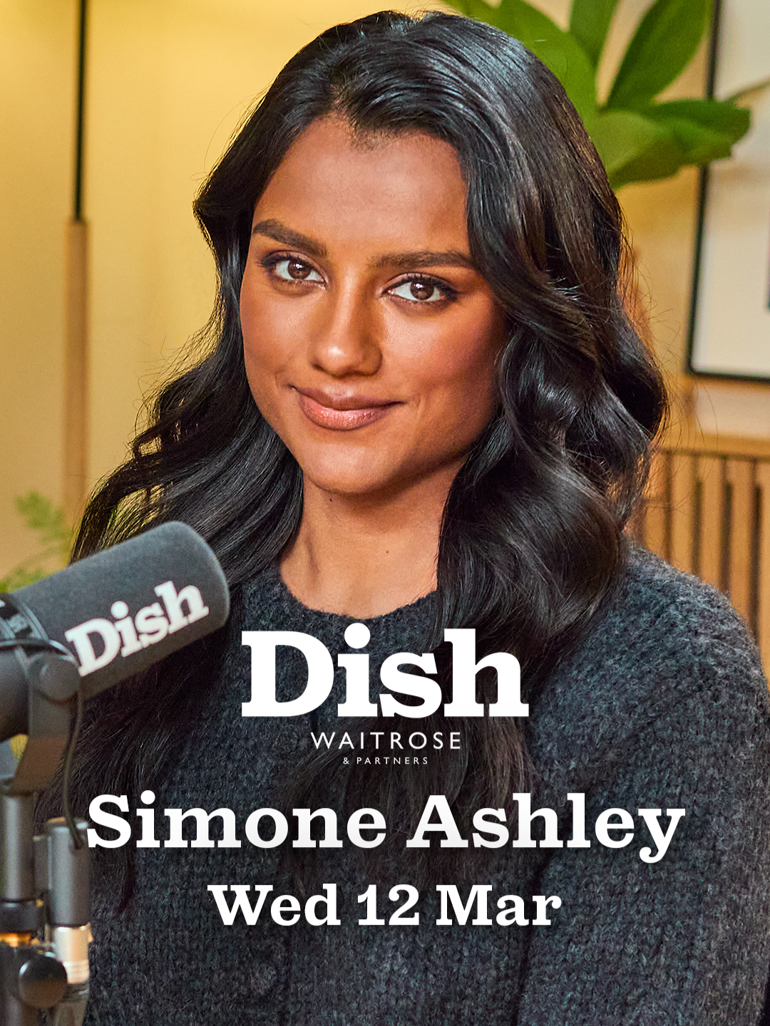 Dish welcomes the wonderful Simone Ashley!  🗓️Wed 12th Mar Listen wherever you get your podcasts first thing in the morning and watch from 6pm on YouTube. @waitrose @nickgrimshaw #AngelaHartnett #DishPodcast #simoneashley #bridgerton