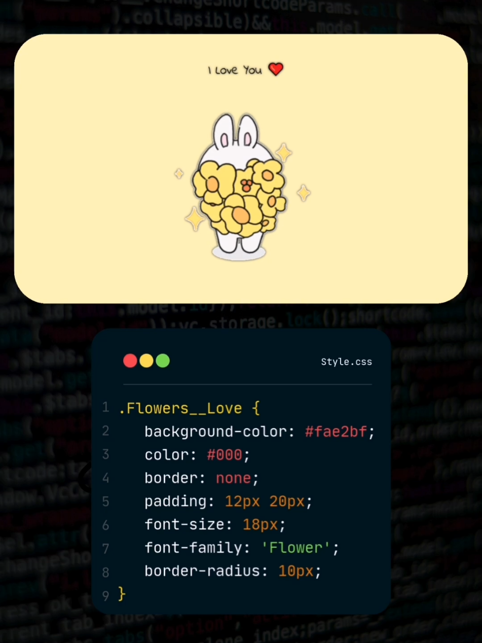 Programación | Envía Flores Amarillas y conquista su corazón con Html, Css y JavaScript #programacion #floresamarillas #🌻 #flowers #dev #html #amor #parejas #iloveyou 