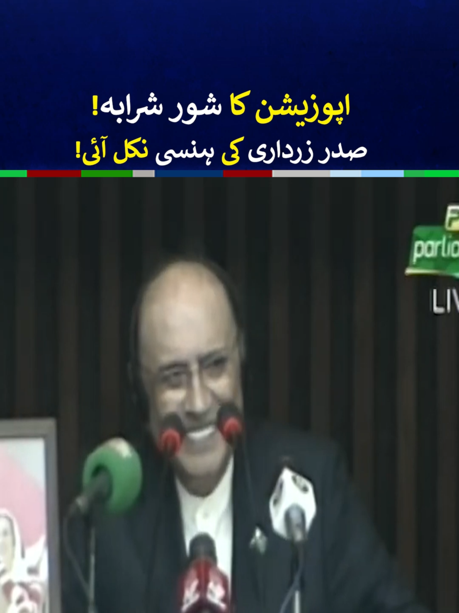 PTI Protest During Asif Zardari Speech - #asifzardari #PPP #PTI #NeoNews