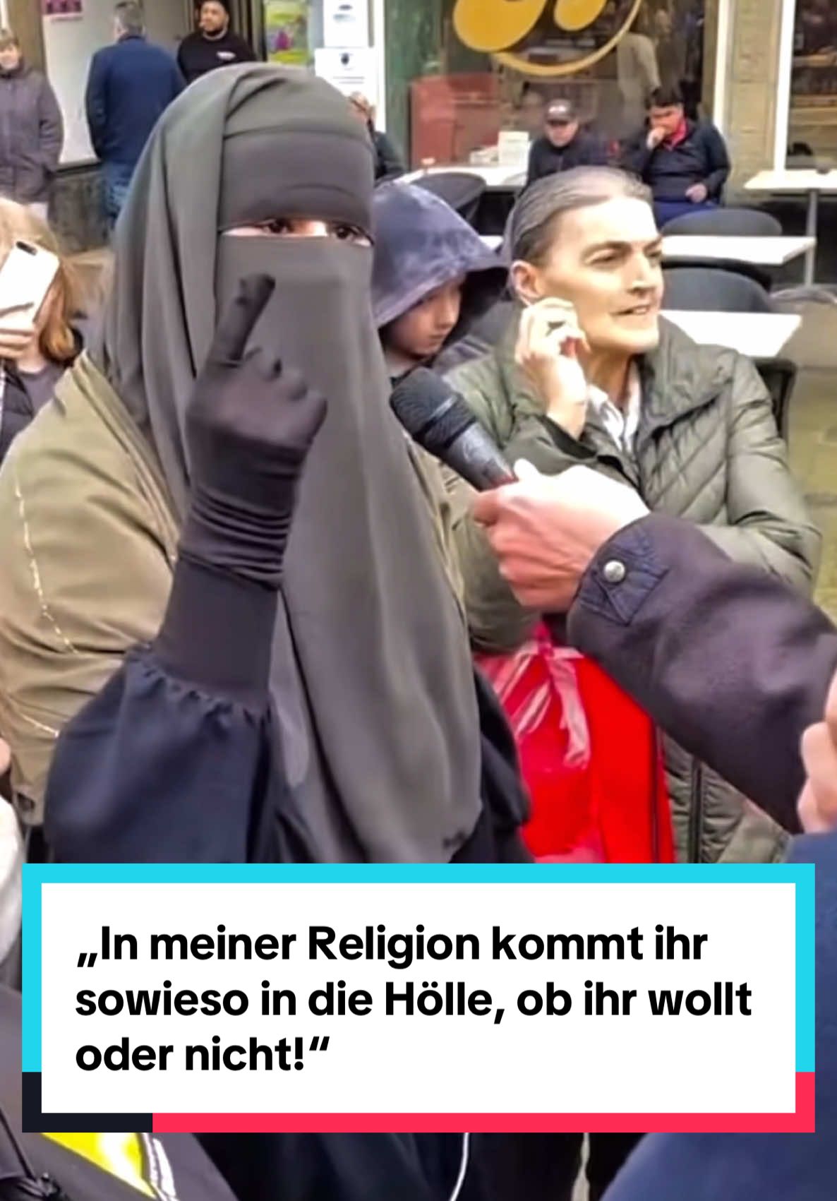 „In meiner Religion kommt ihr sowieso in die Hölle, ob ihr wollt oder nicht!“ #Islam #politischerislam #fyp #viral #islam #frieden #Religion #christentum #stürzenberger #michaelstürzenberger 