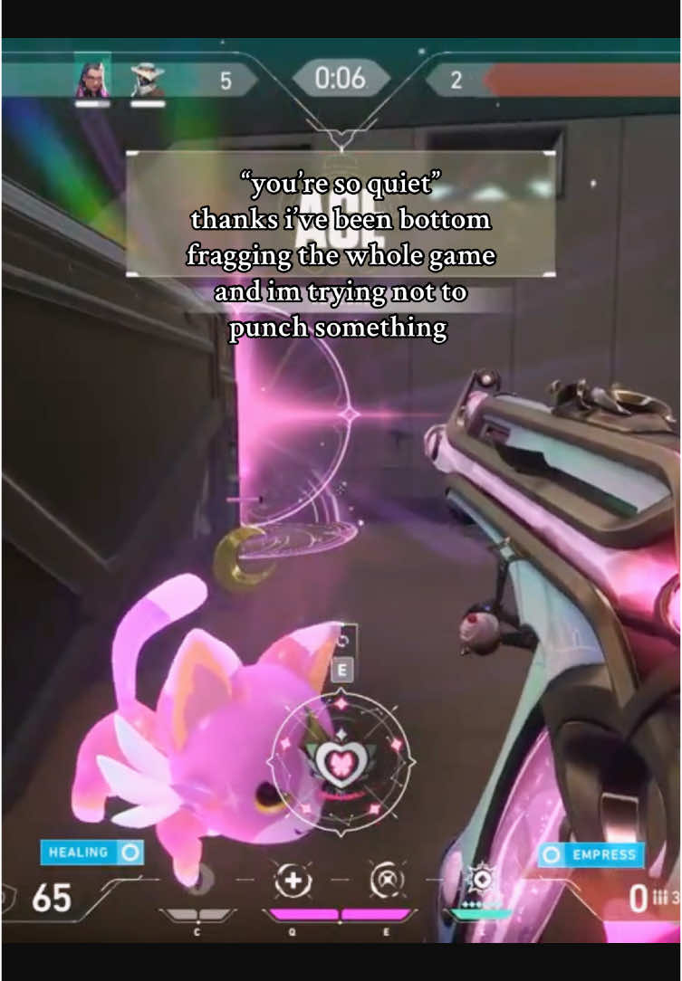 one thing about me is i WILL go quiet if im not doing well 😊 #Valorant #gaming #fyp #valorantclips #twitchstreamer #GamerGirl #valorantfunny #valorantgaming #valorantmemes 