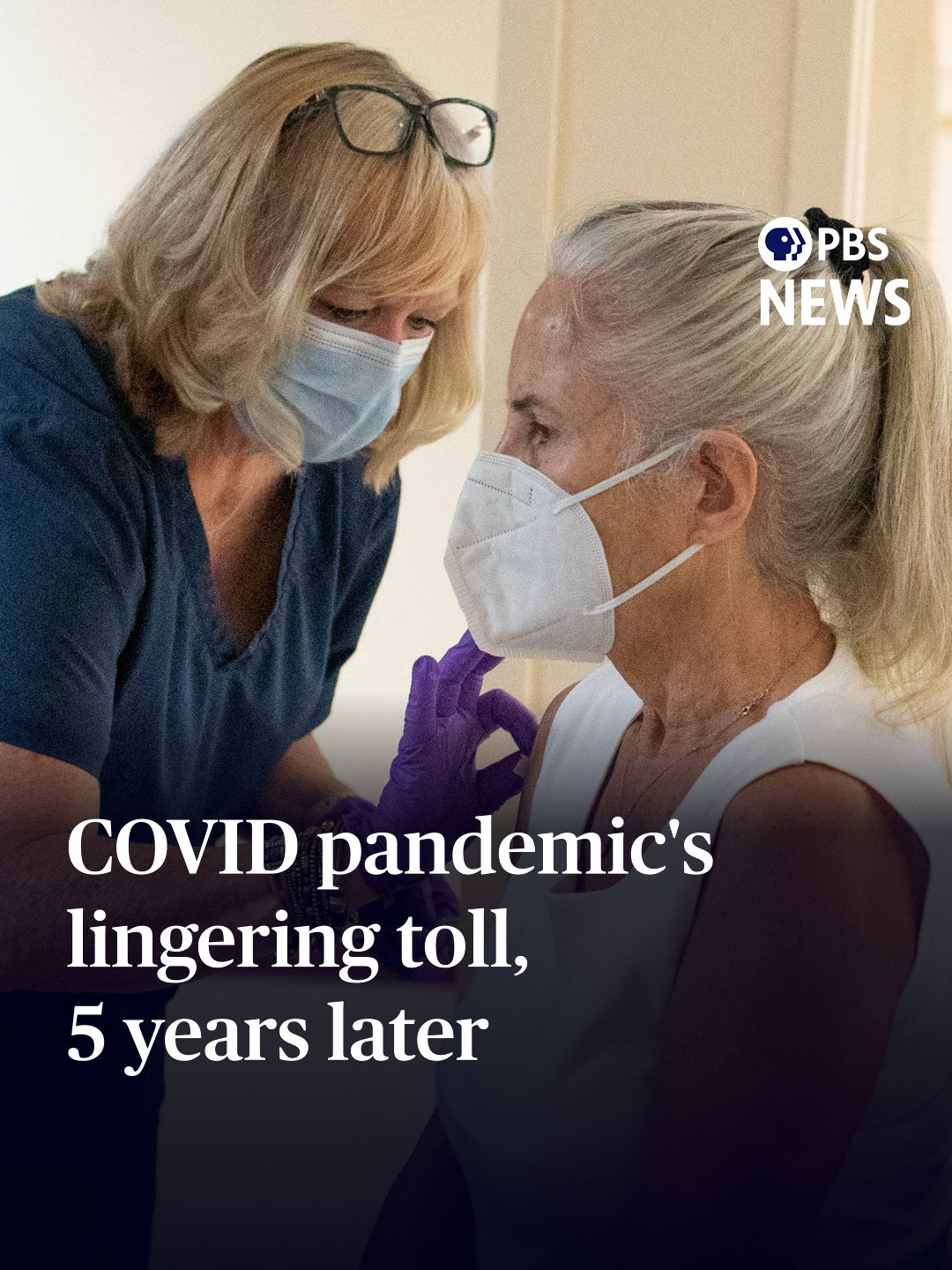 Five years ago this week, the World Health Organization called the COVID-19 outbreak a pandemic. In the United States, officials declared a national emergency, triggering travel bans for non-U.S. citizens and shutdowns nationwide. Now, many who lived through the pandemic, including those who treated infected patients, are still dealing with the fallout. Ali Rogin reports.#covid19 #anniversary #pandemic #news #pbsnews #pbs