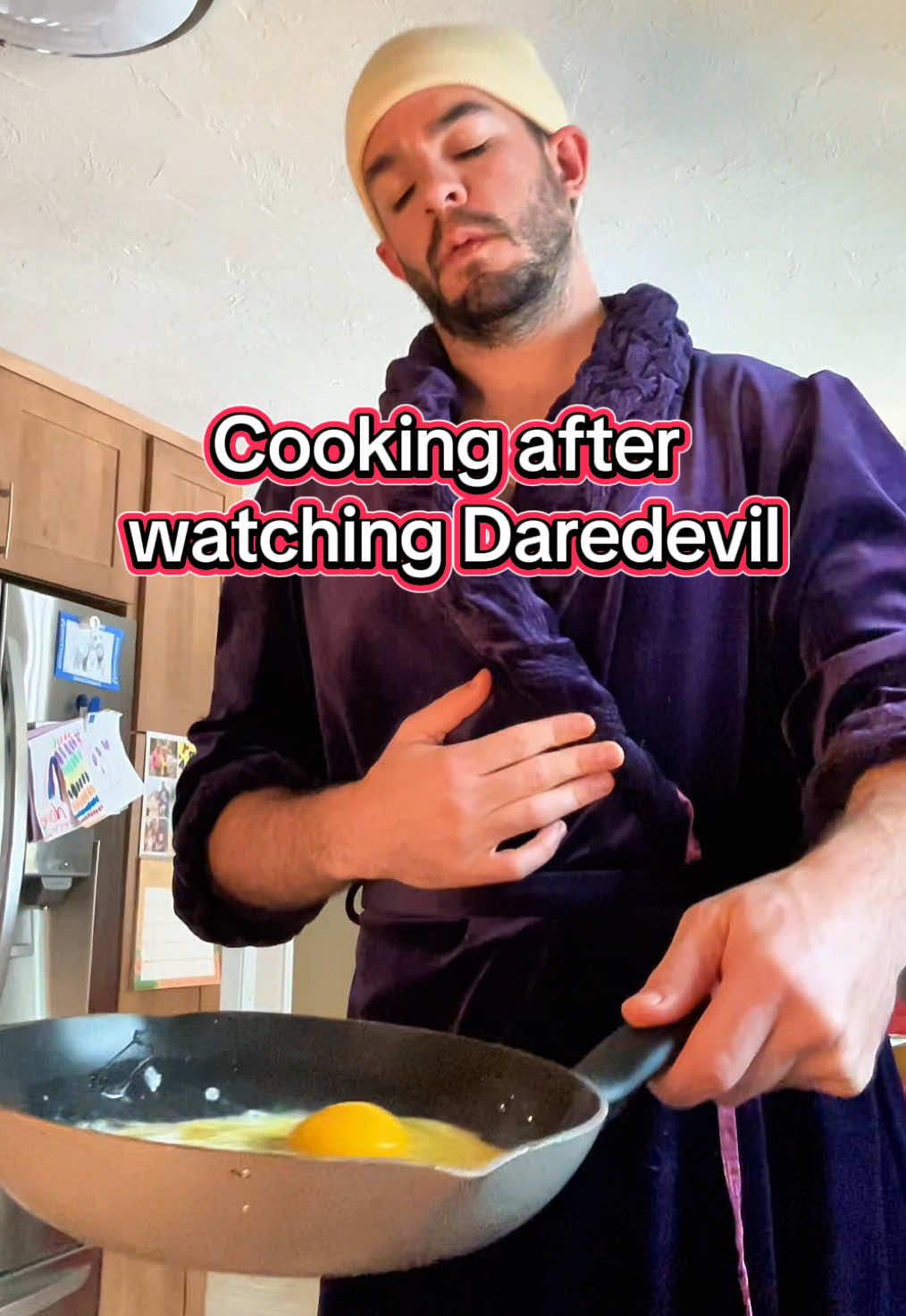 1 omelette coming right up Vanessa! #daredevil #wilsonfisk #vincentdonofrio #impressions #impersonation #daredevilbornagain #marveluniverse #marvelstudios 