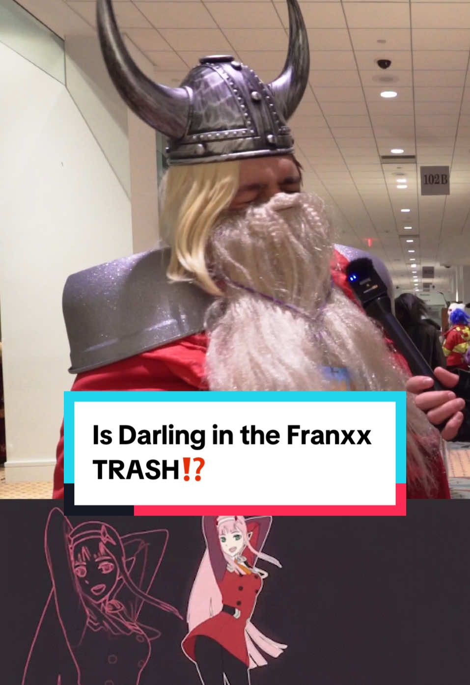 Is Darling in the Franxx TRASH⁉️ I haven’t seen this anime, but all I know is Zero Two was EVERYWHERE when this anime first came out 😭 What do you think? 💭  Follow for more anime content ✨ • • • #anime #animefan #animeconvention #darlinginthefranxx #darlinginthefranxxanime #zerotwo 