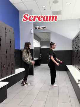 Another locker room? Dance: Scream by usher 🙂‍↔️ #linedance #vasafitness #fyp #fypシ #viral #linedancing #linedancersoftiktok @el @L.i.l.a.h. 