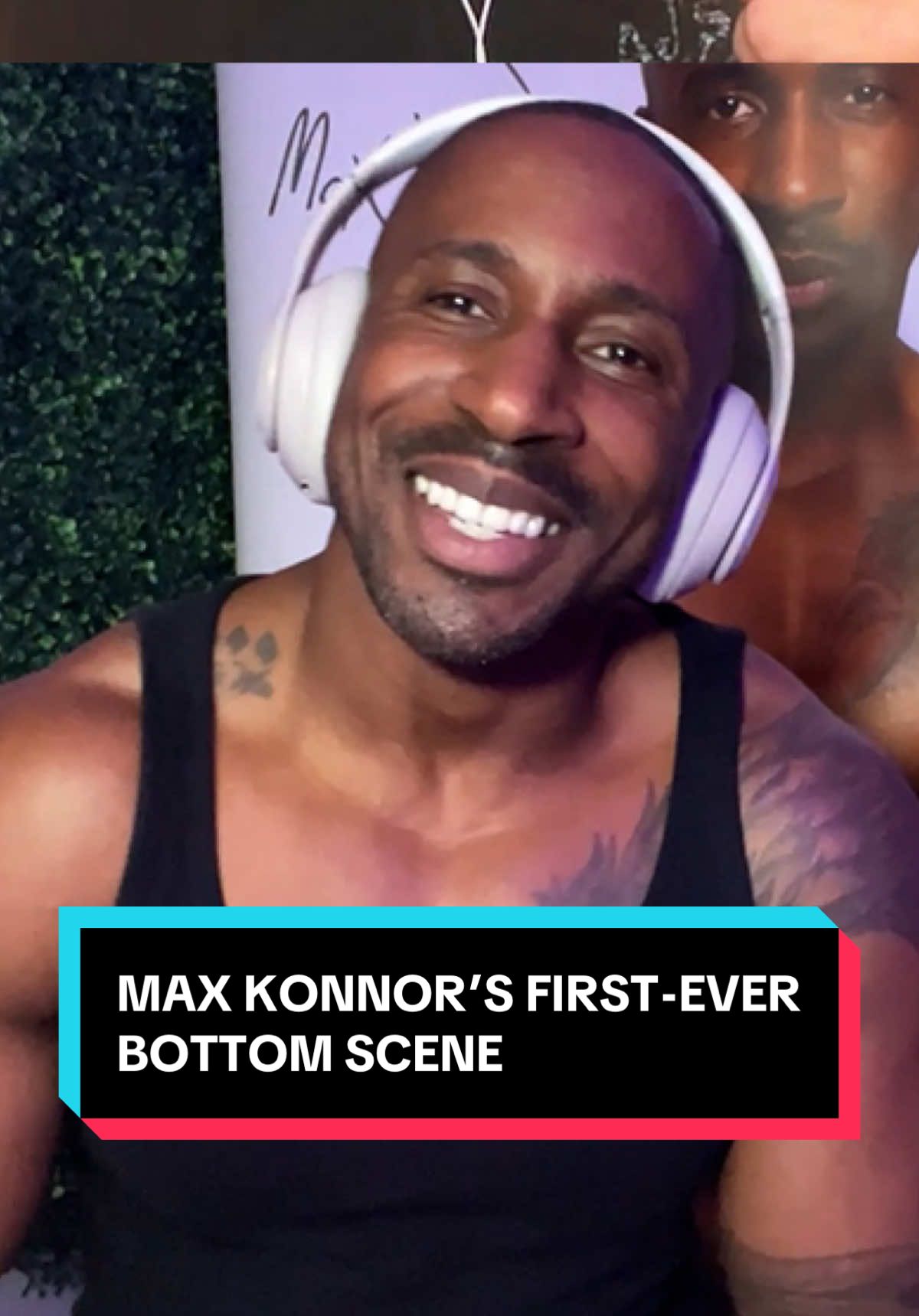Max Konnor is telling us everything we need to know about his first-ever studio bottoming scene. 😳 #MaxKonnor @MarcMacNamara @Johnhilltiktok 