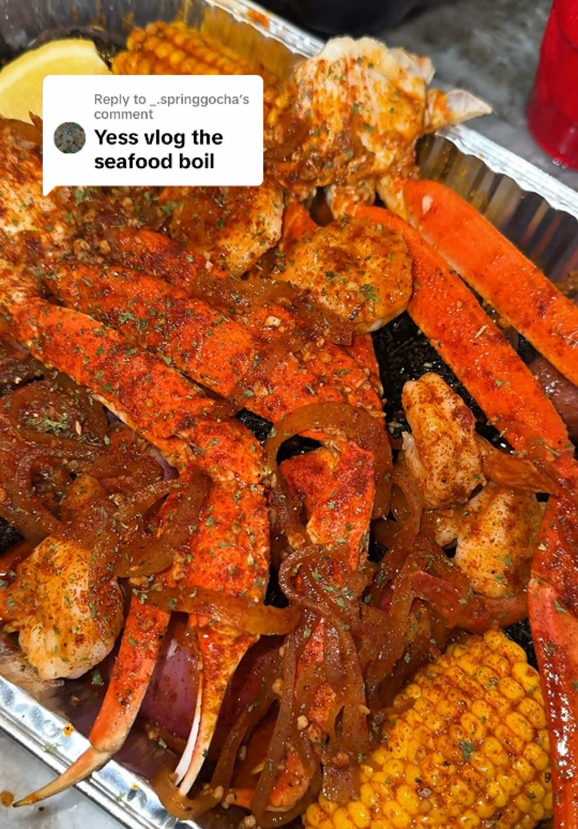 Replying to @_.springgocha yall this was so fun!! It’s also super affordable to do with family or friends and way cheaper than going out to a seafood restaurant!! I always have leftovers when I make seafood at home too! Anyways, have a blessed day y’all!! I love yall!! 🙏🙏❤️ God is amazing!! So blessed to have my family all alive and thriving!! 🙏❤️ @Ayden Yarbrough @Aaronmyarbrough💖 @asiayarbroughh @lisa @momma_mukbang @Momma Mukbang @Kokomo Kim, IPHM @Buldakbabes @AliviaDonai @AaronMichelle🩷  #seafood #seafoodboil #seafoodlover #family #familytime #fyp #fypage #viraltiktok #viralvideo 
