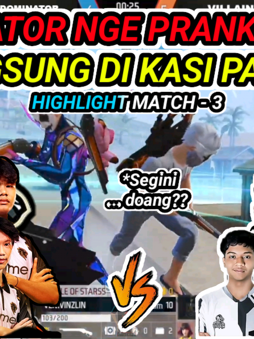 DOMINATOR king nge prank #viral #momen #dominator #villain #battleofstarss3 #elitecees🥴🤙 #fyp #xyzbca 