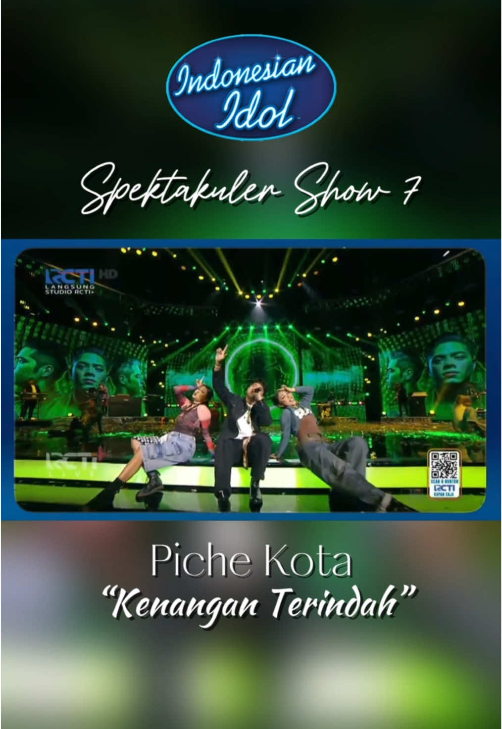 [Full Version] @PICHE - Kenangan Terindah. Gimana menurut kalian penampilan Piche? #indonesianidol #spektakulershow7 