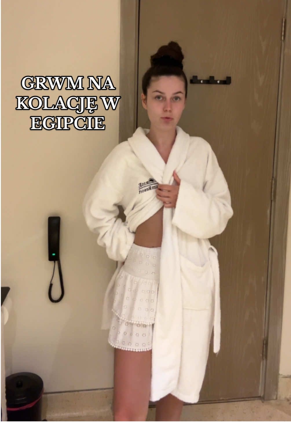 GRWM NA KOLACJĘ W EGIPCIE🌴 #egipt #marsaalam #grwm #grwmnawakacjach #