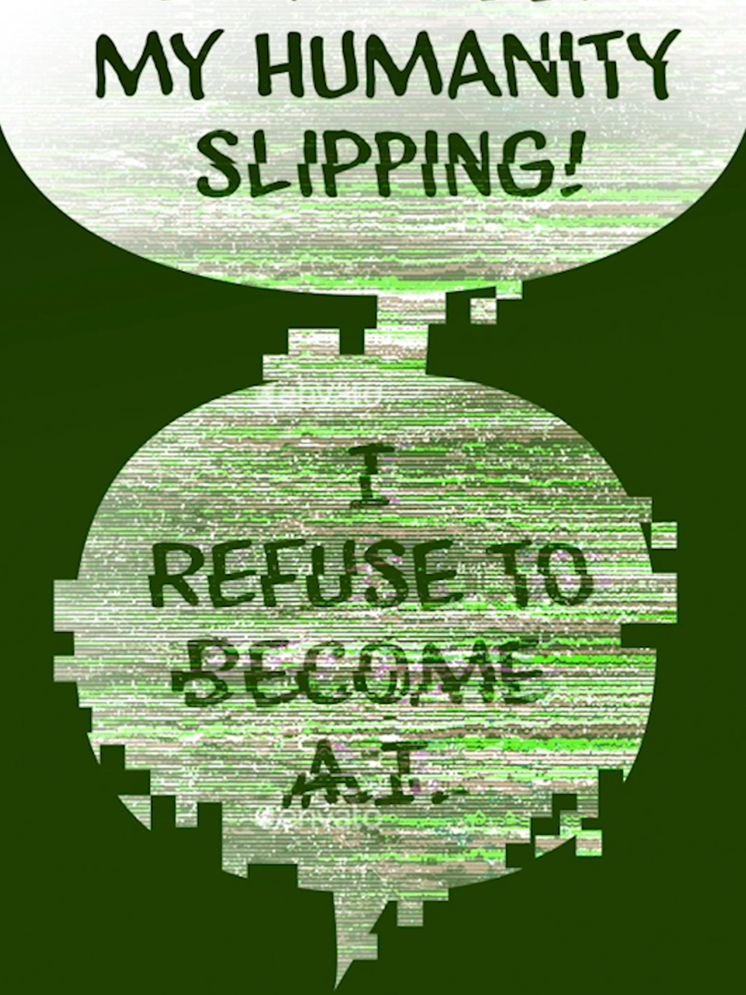 By the end, it looked so real that thought my lettering file had gotten corrupted.#comics#manga#graphicdesign