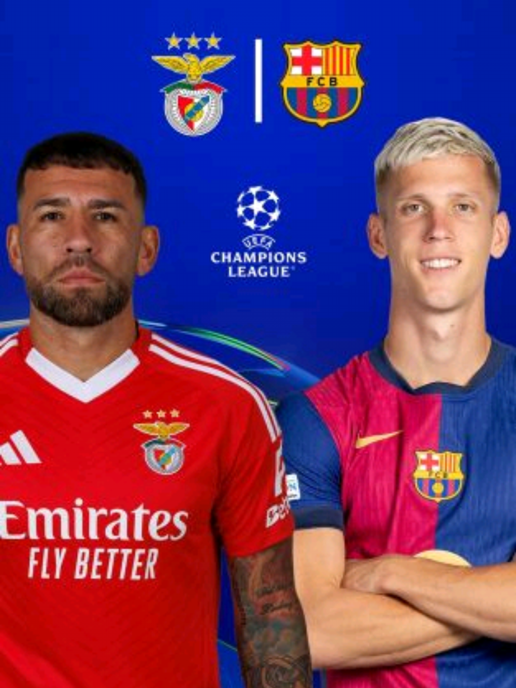 Jangan lupa bro,, Barcelona 🇪🇸 vs Benfica 🇵🇹 prediksi guys 🤣 #fypシ゚ #foryoupage❤️❤️ #bismillahfyp #footballtiktok #fcbarcelona🔵🔴 