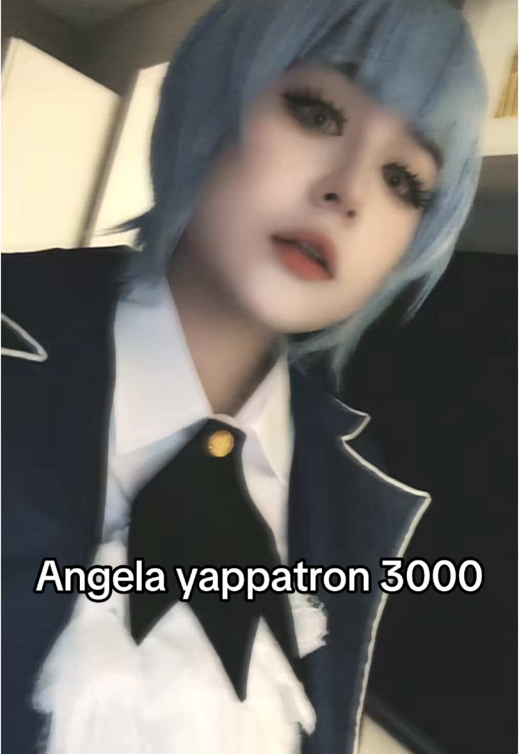 Blublubluhsssgggsjddkfsfajdkdkfs #angela #angelalor #libraryofruina #projectmoon #cosplay #fyp #viral #projectmooncosplay 