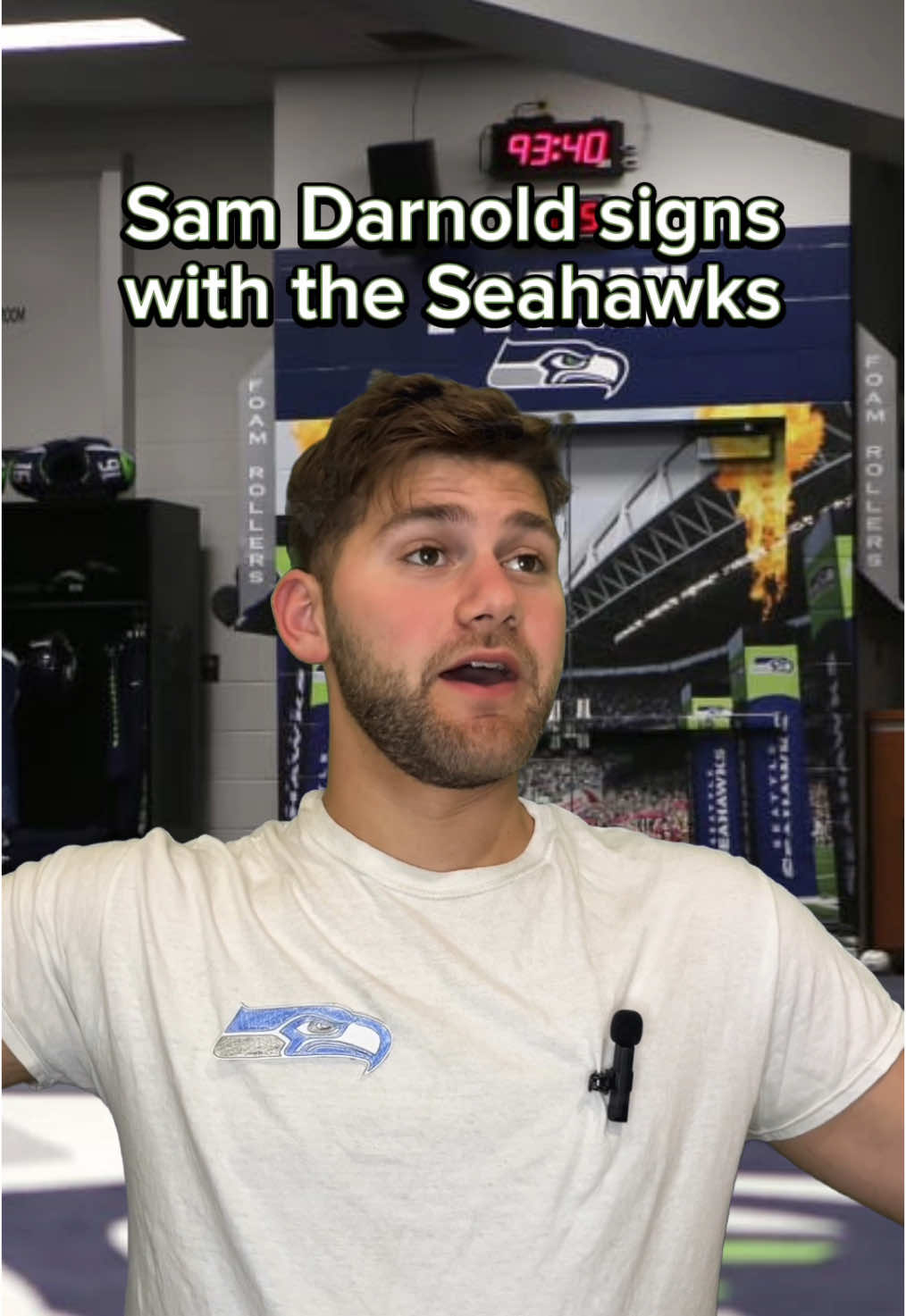 Darnold is a Seahawk #nfl #comedy #seahawk 