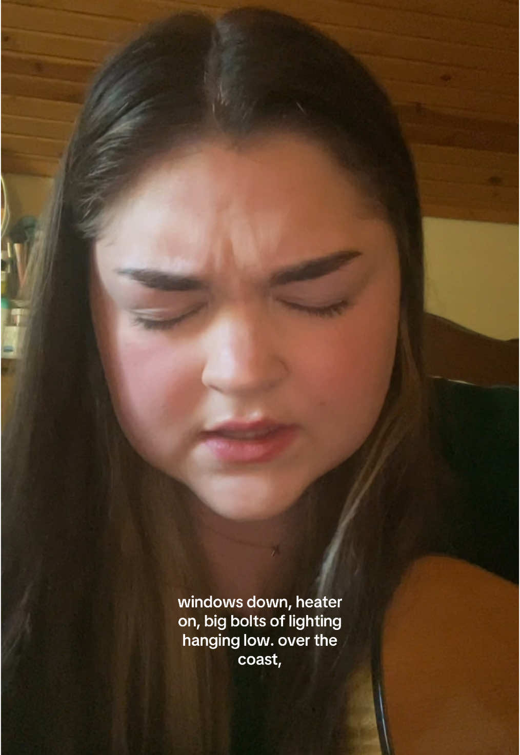 i know the end by phoebe bridgers!! idk yall my voice is kinda giving out on me 🥲#acoustic #fyp #foryou #musician #singer #cover #phoebebridgers #iknowtheend 