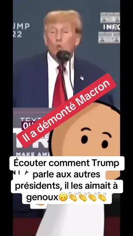 Trump, comme il parle à Macron#PourToi #FYP #capcut #algeria #france🇫🇷 #maroc #marseille #rif #paris #españa🇪🇸 #tunisia #TikTokFrance #info #magreb #Viral #politique #Tendance #usa_tiktok 