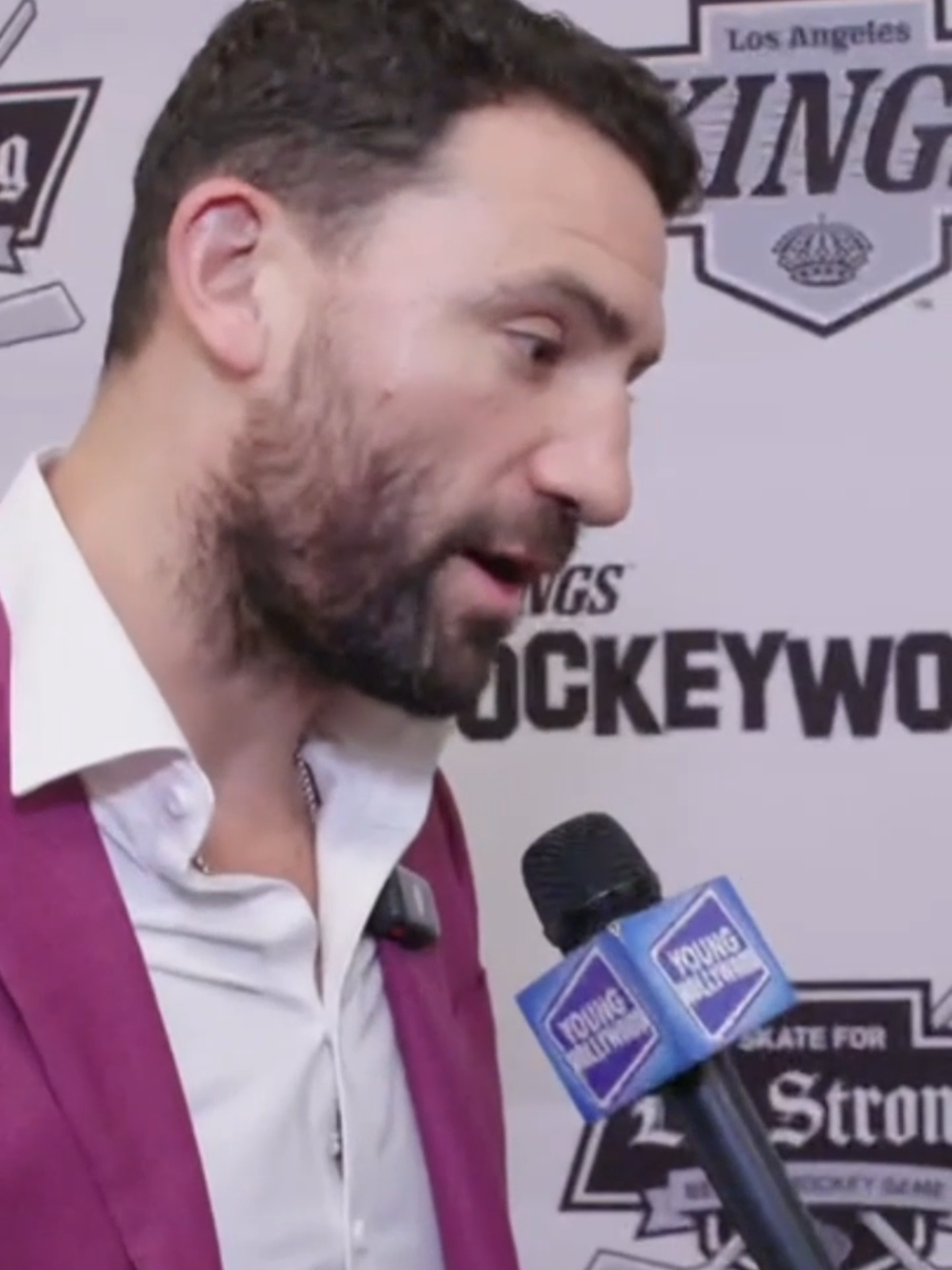 #PaulBissonnette, Chris & Dan Powers, #DarylEvans, #MattLeinart, #LaurenSpencerSmith, & #PKSubban reveal their plans & strategies going into the Skate For #LAStrong Benefit #Hockey Game!