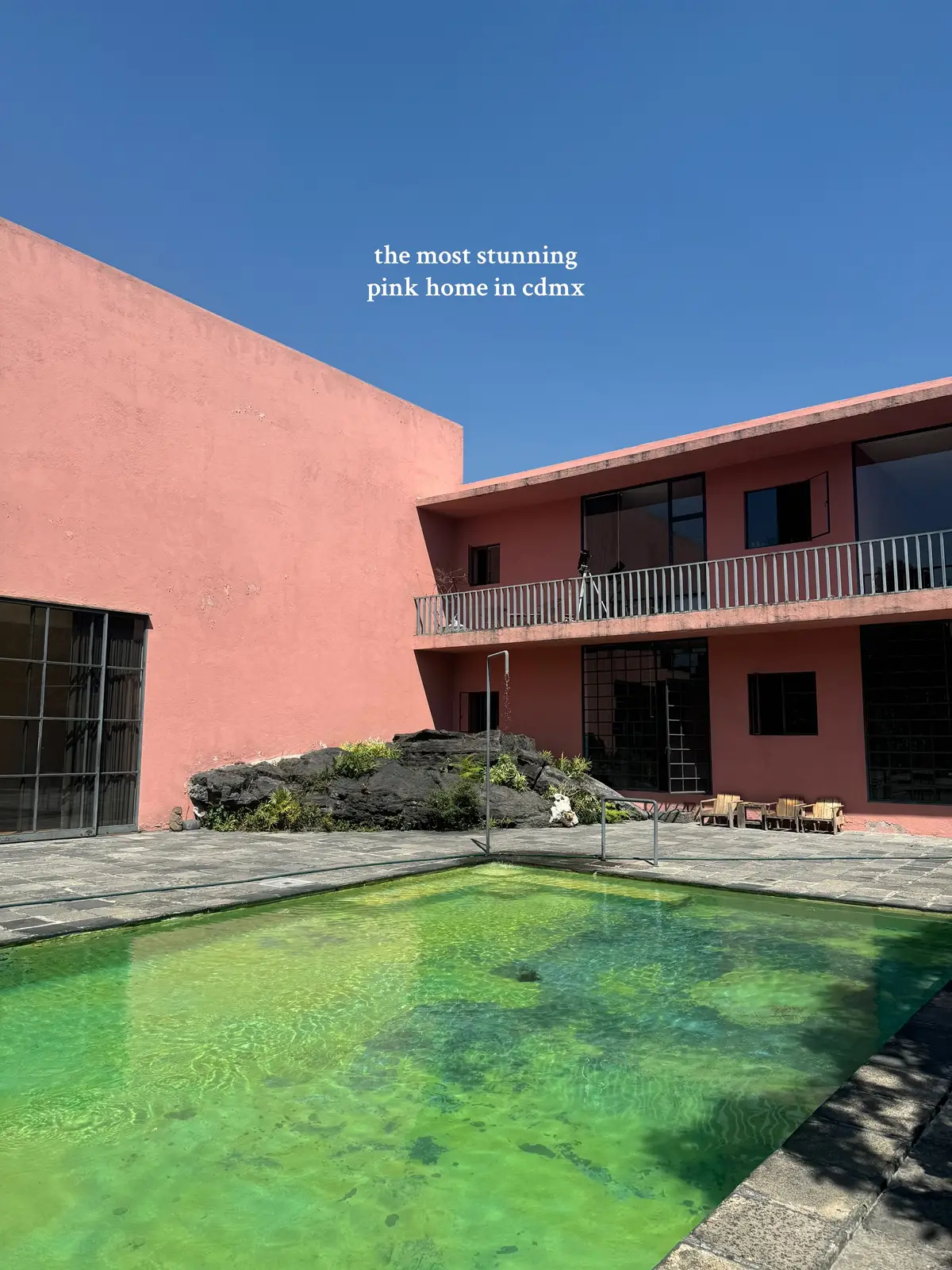 casa pedregal 💌 tours by reservation only #luisbarragan #casapedegral #mexicanarchitecture #mexicanmodernism #architecture #cdmxtravel 