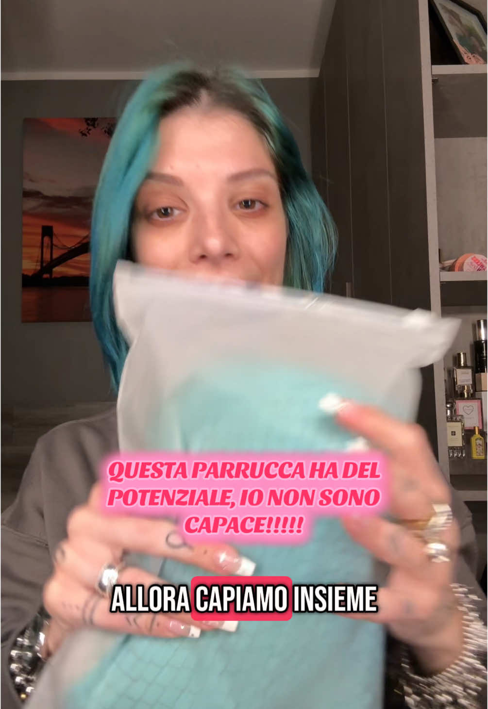 QUALCUNO ESPERTO DI PARRUCCHE?? @SHEIN @SHEGLAM  #parrucca #capellilunghi 