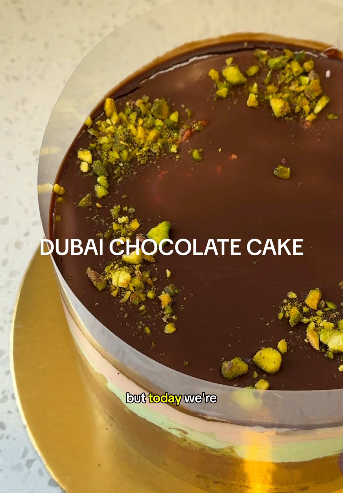 @Jackies CreativeCakes&Sweets this cake is an innovation ! 🎂 #dubaichocolate #dubaicake #dubaichocolatebar #pistachio #chocolatecake #filipinofood #torontobakery #femaleownedbusinesses #supportlocal #scarborough #scarboroughfood #canadiantiktok 