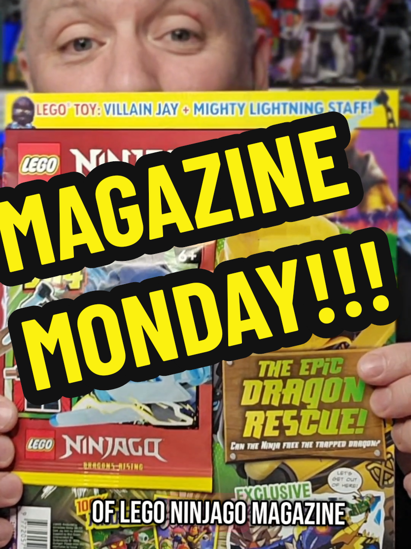 #MagazineMonday #Lego #Ninjago issue 125 #NinjaJay #VillianJay #Ninjagolover #afol #dragonsrising #legomagazine #legomagazin lego building lego build lego builds lego sets worth buying lego build videos best lego builds ever #legotok 