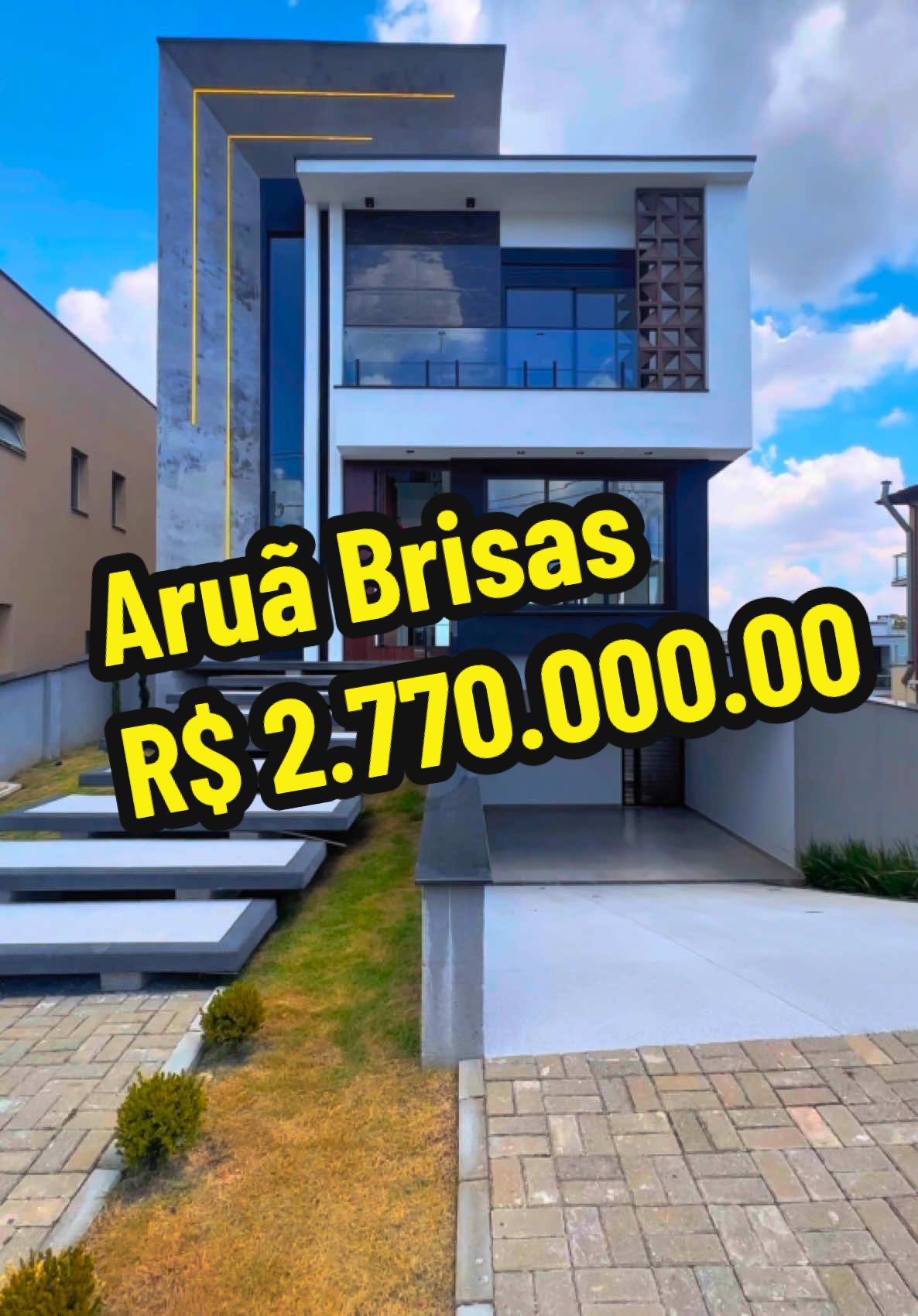 Aruã Brisas  R$ 2.770.000,00  #casas #aruãbrisas 