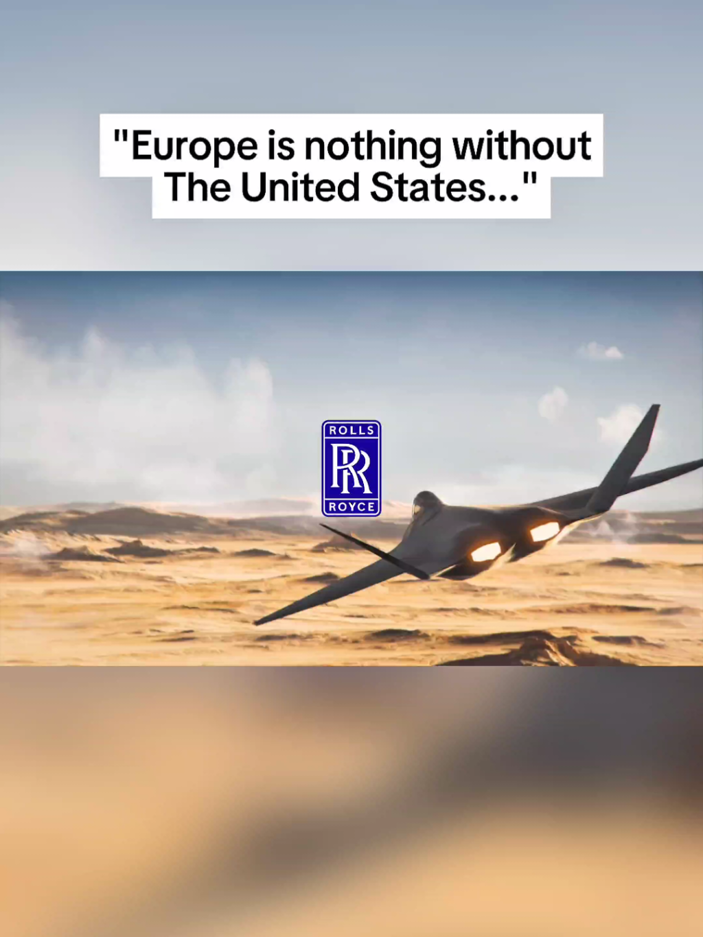 Hey America, where'd you get those B-52 engines? 😏 #militarytiktok #rollsroyce #baesystems #saab #rheinmetall #dassault #airbus #airforce #b52 