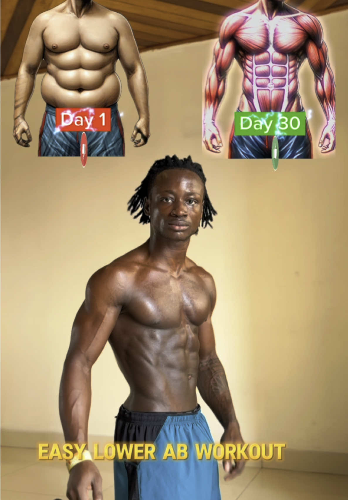 Easy Lower Ab Workout🔥 ✅ #ab #abs #absworkout #viral #trending #homeworkout #fritzfitness 