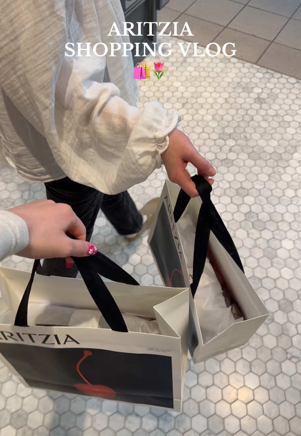 my bank account is hurting @Aritzia #aritzia #Vlog #shoppinghaul #trending #springcollection 