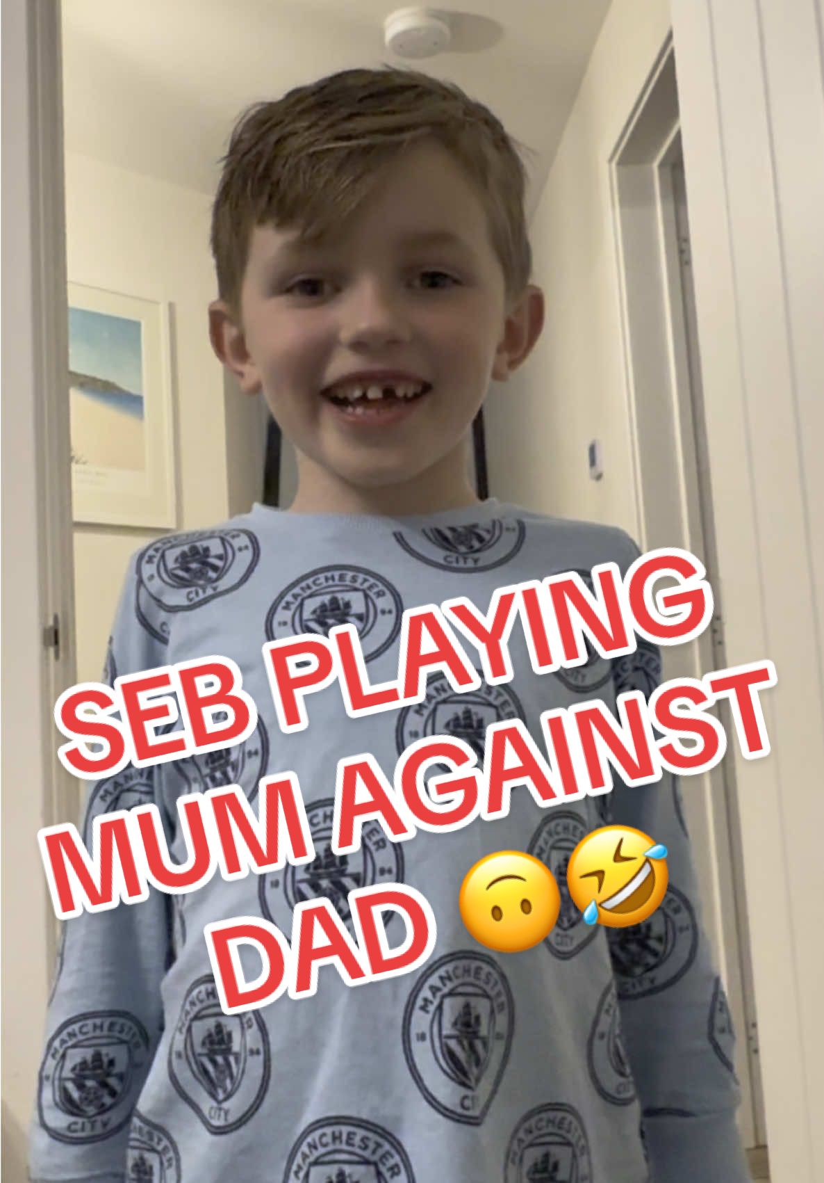 SEB TELLING FIBS 👀🤣 Playing Mum against Dad 🙃😂 #football #westham #newcastle #skit #footballskit #fyp #foryou #foryoupage #trending #viralvideos #viral #popular 