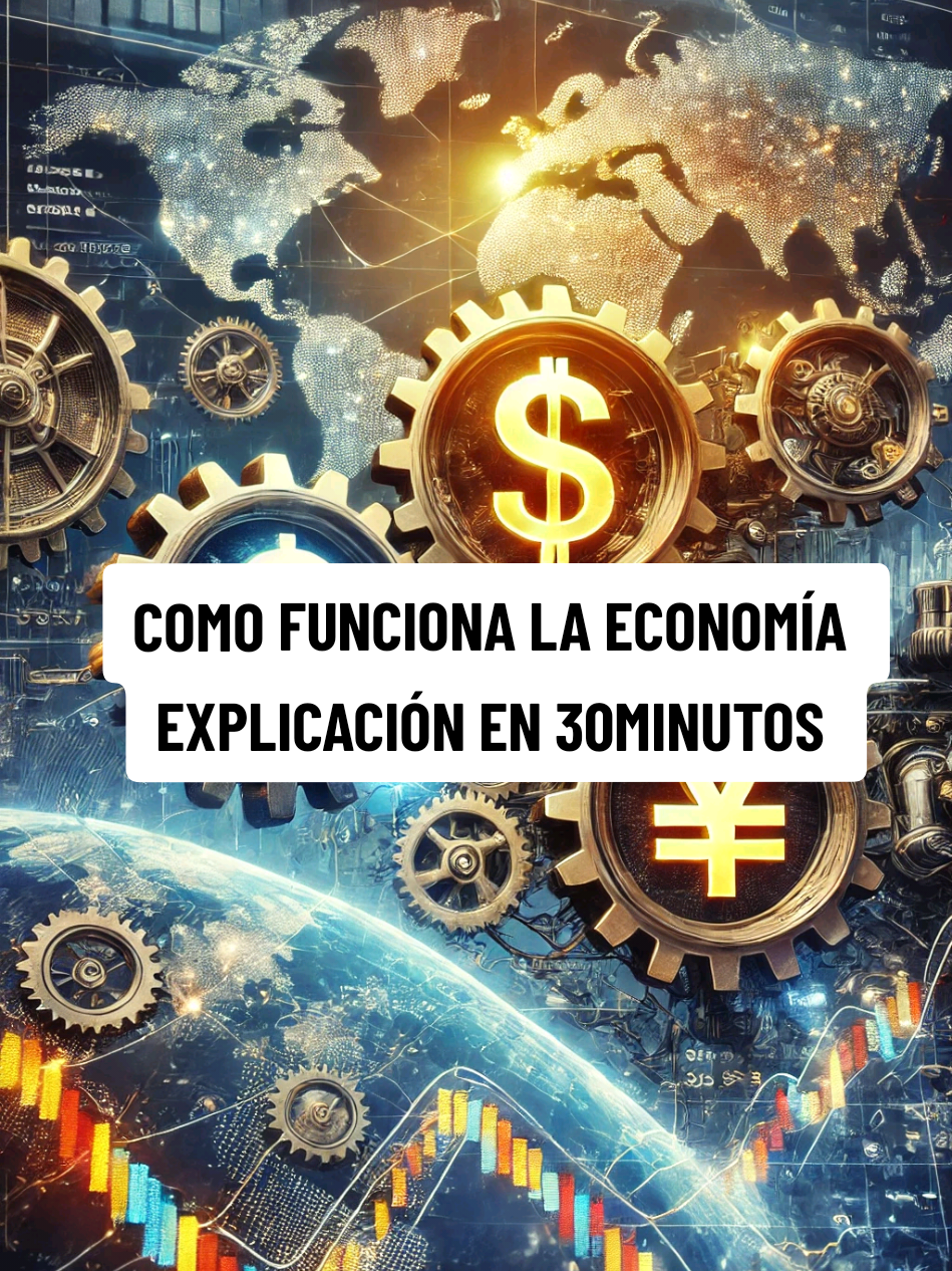 CÓMO FUNCIONA LA MÁQUINA DE LA ECONOMÍA.  ••••••••••••••••••••••• EXPLICACIÓN EN 30MINUTOS ••••••••••••••••••••••• .  #negocios  #inversiones #dolar #yuan #euro #dinero  #bolsadevalores   #economía #finanzaspersonales   #mercadosfinancieros   #inflación #criptomonedas  #transaction #vision2030🧠💡 #mentes🧠creativas💡 