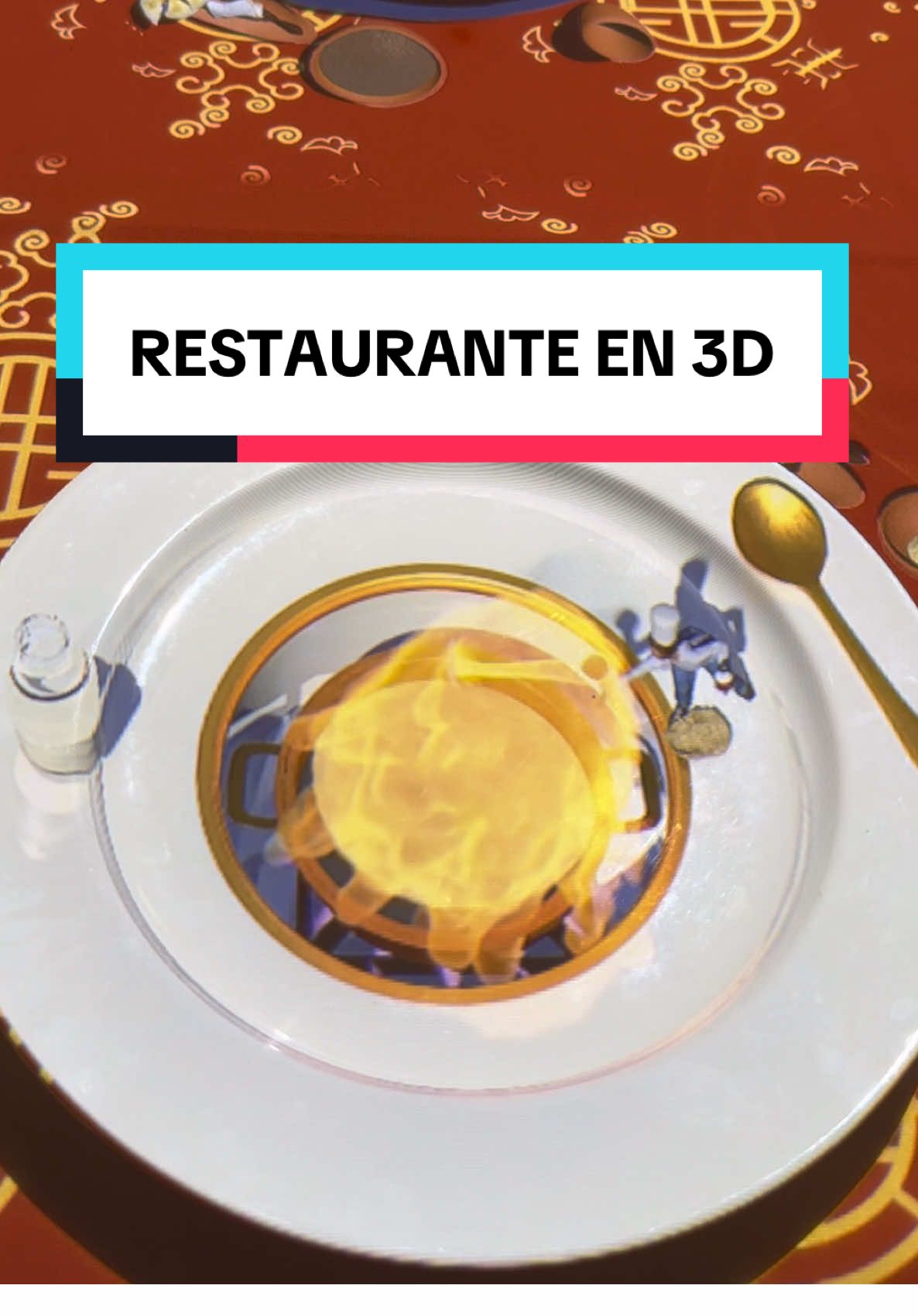 Comimos en el Primer Restaurante en 3D Del Mundo | Le Petit Chef 🧑🏻‍🍳🍽️ #sisomosgemelos #lepetitchef #restaurante #3d #experiencia 
