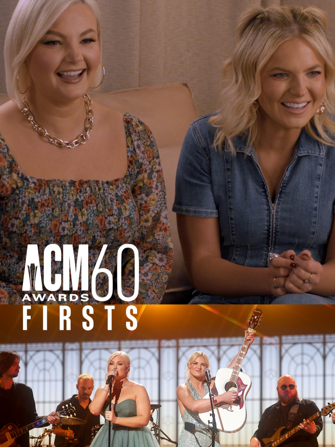 Can you imagine performing on the #ACMawards with your sister? We had to ask the reigning ACM New Duo of the Year how it felt! 👯‍♀️ @tigirlilygold | #ACMFirsts #ACM60