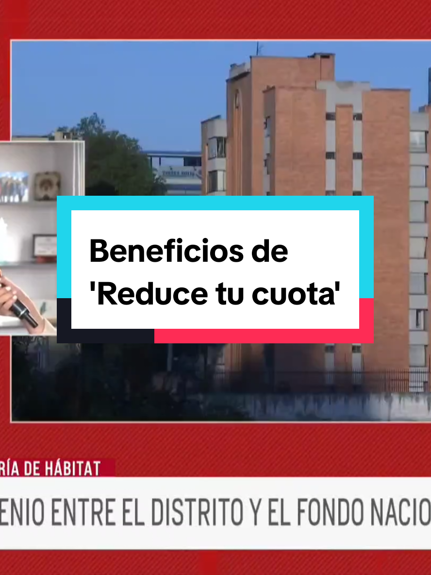 #HábitatEnMedios | Nuestra secretaria @Vanessa  Velasco habló con @City Tv Noticias sobre el convenio firmado con @FNA para que los beneficiarios de 'Reduce tu Cuota' puedan, a través de esta entidad, adquirir vivienda propia gracias al plan #MiCasaEnBogotá. #BogotáMiCiudadMiCasa 🏠