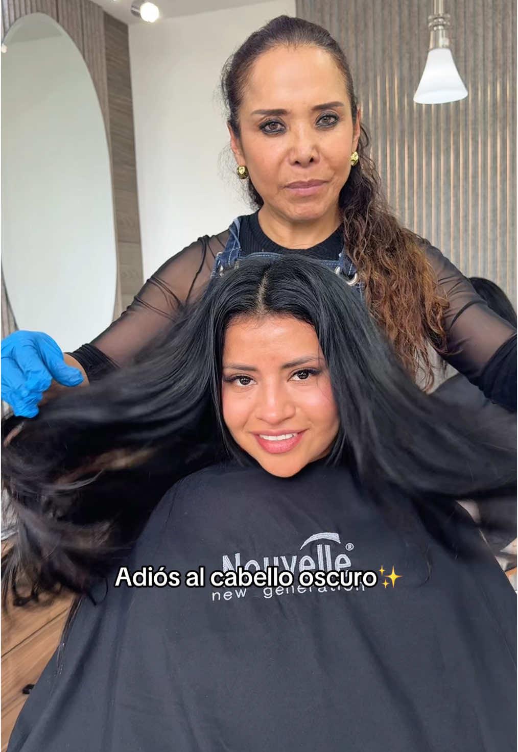 Un cabello negro natural a una morena iluminada 😍 . . . #Riobamba #balayage #Ecuador #cabellooscuro #cambiodelook #transformación #cabello #peluqueria #viral #fpy #parati #ambato #guayaquil #quito #cuenca #puyo 