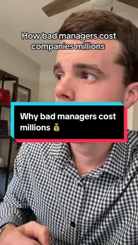 75% of resignations are driven by bad managers. #work #corporate #manager #resignation #badmanager 