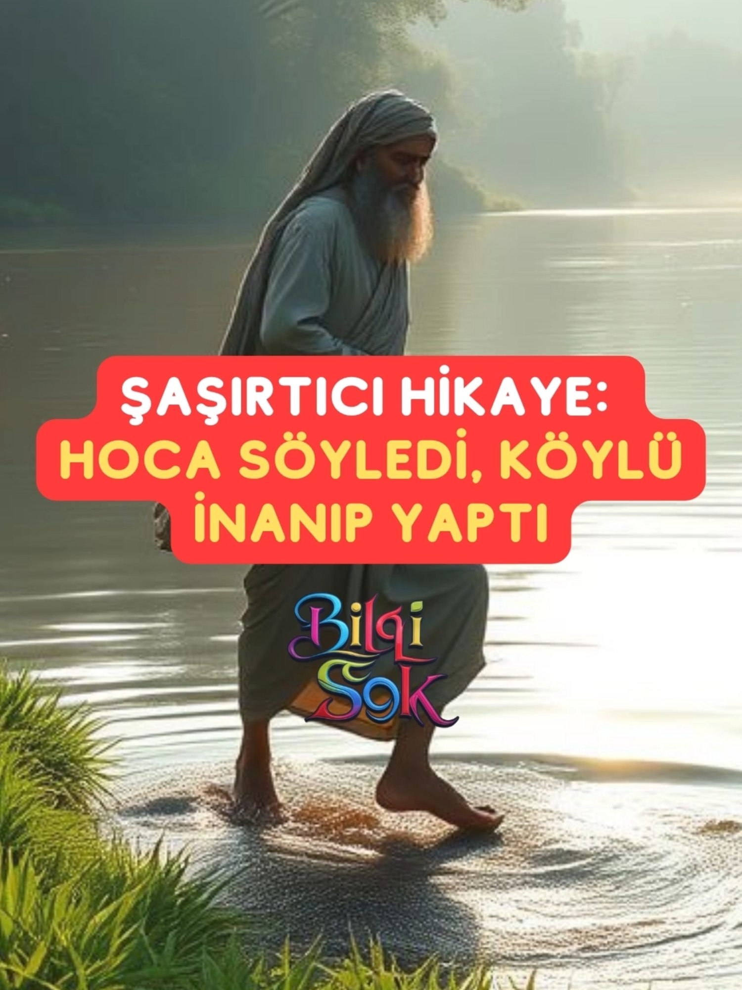 Hoca Söyledi, Köylü İnanıp Yaptı! Hoca vaazında “Bismillah diyerek yürürseniz, suyun üzerinden batmadan geçebilirsiniz.” der. Bu sözü duyan bir köylü, buna yürekten inanır ve artık kayık kullanmayı bırakır. Nehirden her geçişinde Bismillah diyerek yürür ve gerçekten batmadan karşıya ulaşır. Bir gün hocayı evine davet eder. Yola koyulurlar ve nehre vardıklarında köylü yine suyun üstünde yürüyerek geçer. Ama hoca duraksar, suya girmeye cesaret edemez. Köylü şaşkınlıkla geri döner ve hocaya seslenir: “Hocam, hani siz söylememiş miydiniz? Buyurun geçin!” Hoca mahcup bir şekilde başını sallar ve iç çekerek cevap verir: “Onu söyleyen dil bende… Ama ona inanan kalp sende.” #İnancınGücü #Gerçekİnanç #ŞaşırtıcıHikaye #İnanmakBaşarmaktır #ŞokEdiciOlay #HikayedenDers #EfsaneGerçekMi #BismillahGücü #İnanVeBaşar #UnutulmazHikaye