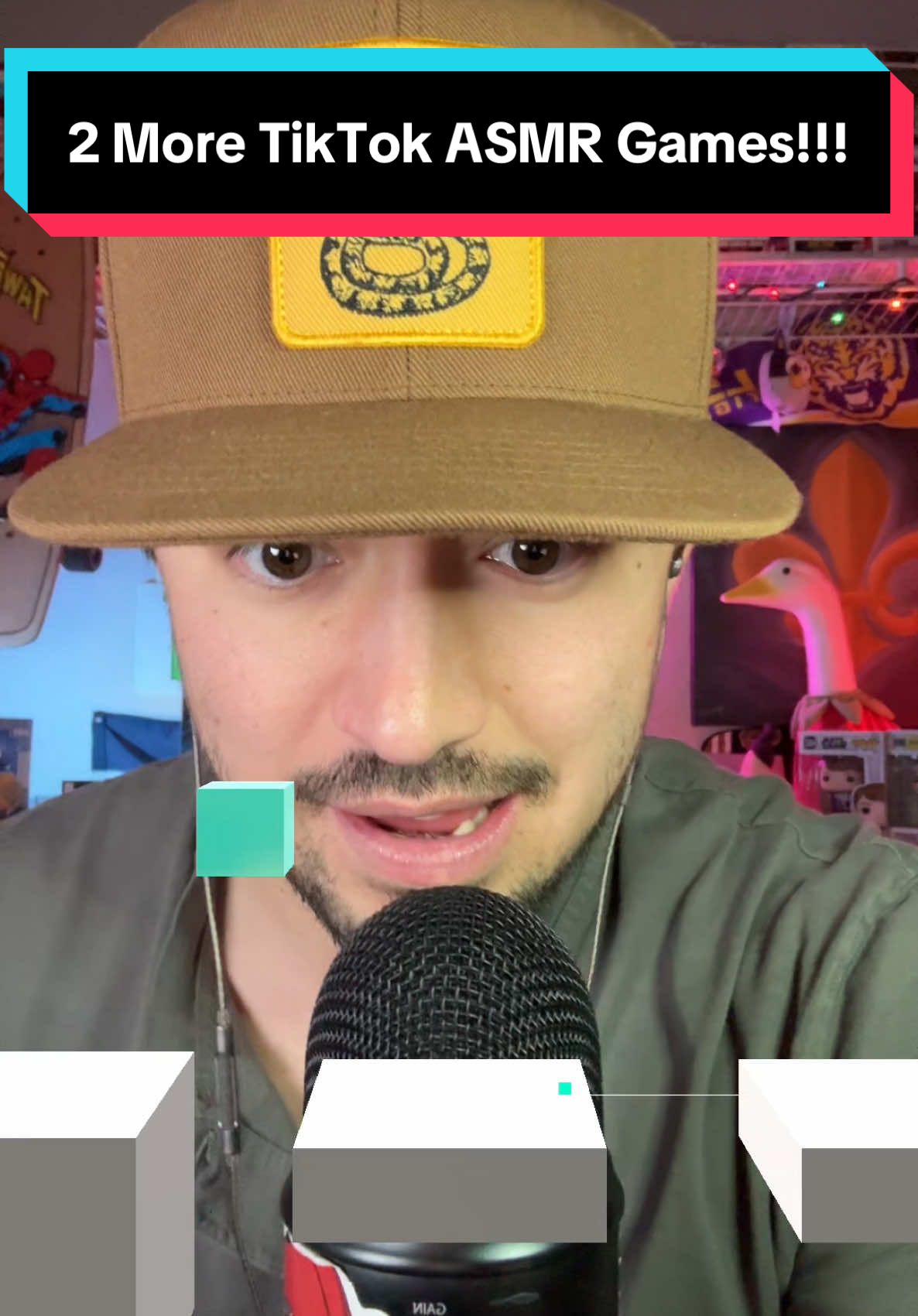 “WE’RE BAAAAAAACK!!!” - Corey ASMR 2025 🦑🦑🦑 Can you beat Level 17? Bet you can’t 😏 New 30 min “Everything Jade Roller ASMR” on my Patreon NOW! 🔗 Link to video in my bio! ——————————————— TikTok ASMR Game | Cube Jump | Tap Trap #asmr #tiktokasmr #asmrtiktokgames #fastasmr #mouthsounds 
