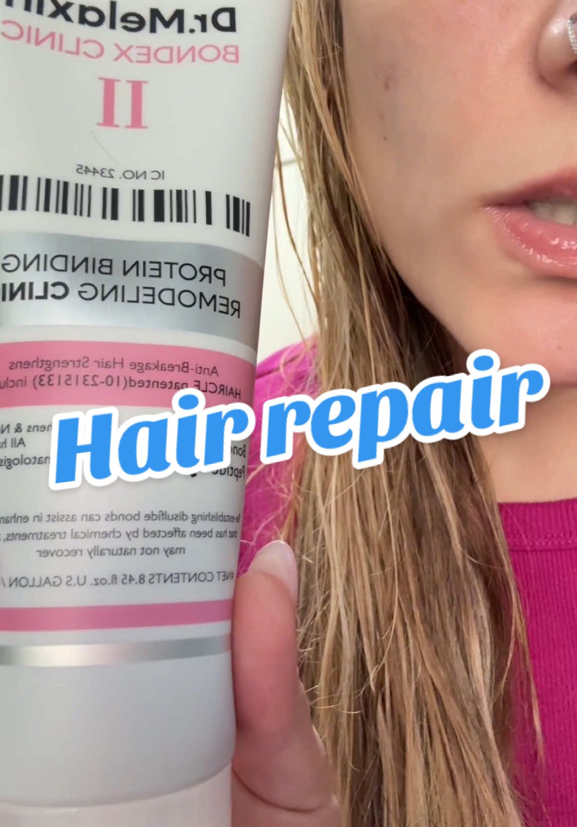 Thankfully, I found something after having to go through the allergic reaction to the other hair mask! I definitely can say this one works really well and I haven’t had any reactions to it since I started using it! I love the shampoo and conditioner, and how it makes my hair feel. #drmelaxin #shampooandconditioner #shampoo #conditioner #haircare #haircareroutine #hair #extensions #us #tiktokmademebuyit #BeautyHacks #springtok #TikTokShopSpringGlowUp