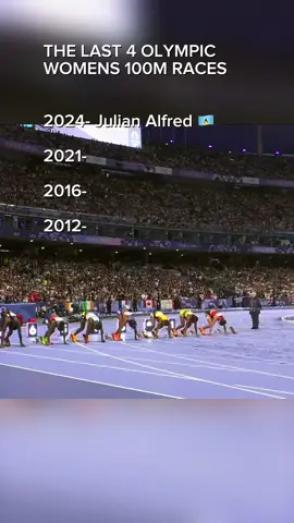 When will an American woman finally win it😳??? #track #trackandfield #olympics #goldmedal #worldrecord #100m #jamaica #usa #america #paris2024 #elainethompson #shellyannfraserpryce #julianalfred #saintlucia #shacarririchardson 