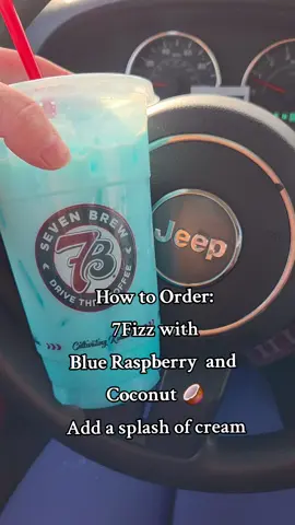 My favorite 7Brew drink!! it takes like a cruise and its super hydrating 🥥🌴🌺 @7brewcoffee  #creatorsearchinsights #imobsessed #7brewsecretmenu #drinkyourwater #summerdrinks 