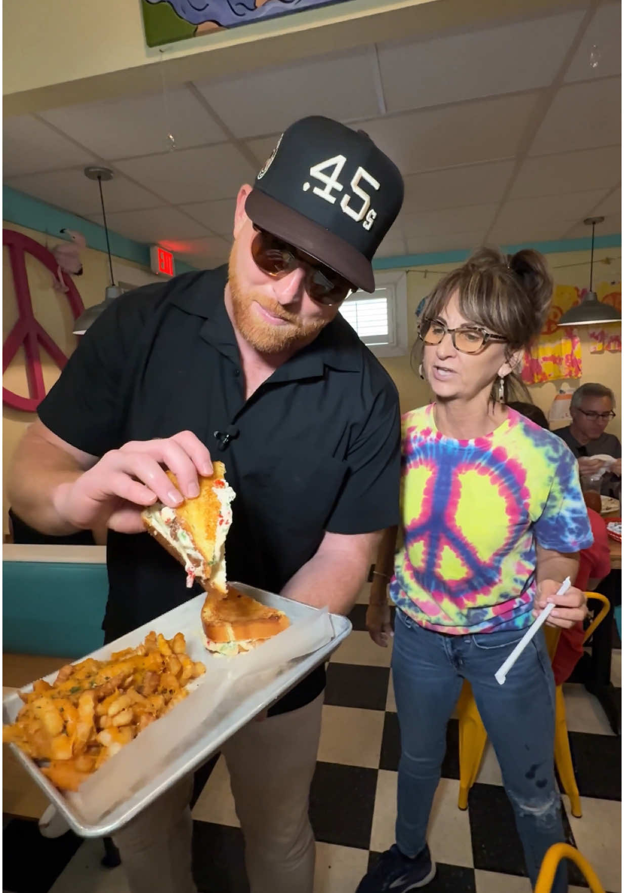 @Mr. Weatherall, get you a bite of that before we keep going #lizswhereyatdiner #mandeville #louisiana #sttammanyparish #geraldgruenig #mrweatherall #tiktokfoodie #fyp 