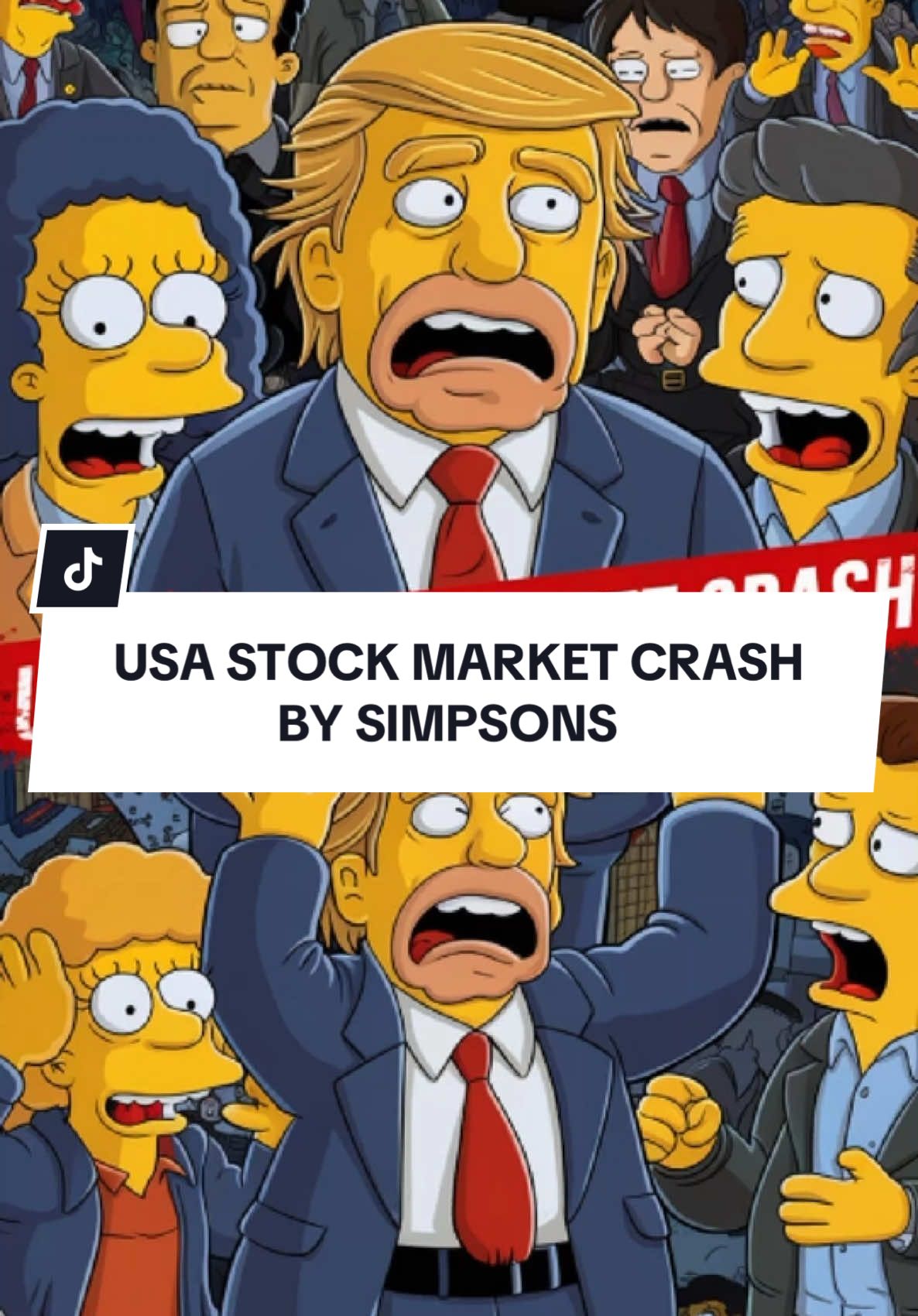 Simpsons Already Predicted About The Stock Market Crash In United States, As Of Now Dow Drops. And Donald Trump Said He Wont Rule Out A Recession. Watch Till End And Share With Others. #unitedstates #usa #stockmarket #crash #donaldtrump #treehouseofhorror #lisasimpson #bartsimpson #simpsonspredictions #homer #homersimpson #simpsonsclips #thesimpsonsclips #predictions #trendyy #americaneconomy #economy #recession 