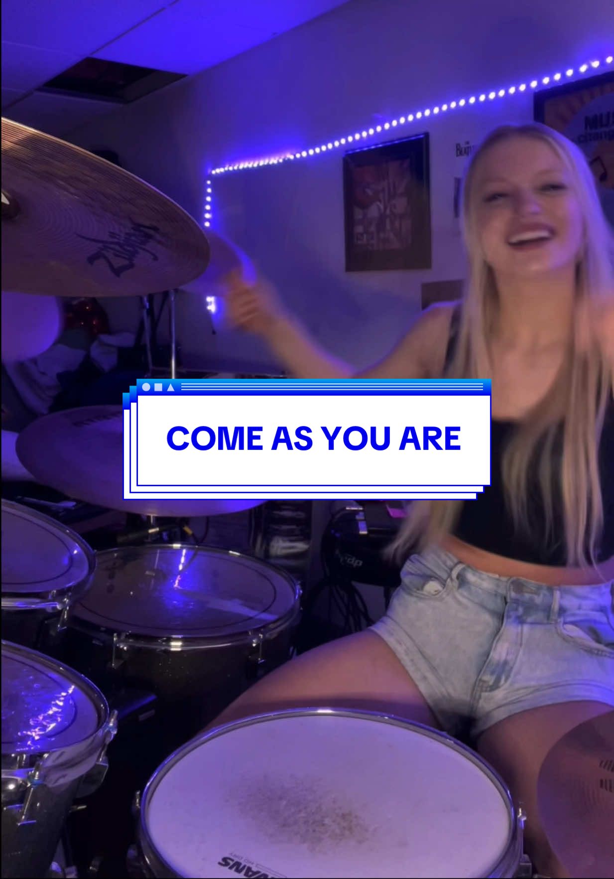 #drummer #drum #drums #drumming #drummers #girldrummer #drummergirl  #drumcover  #drummingcover #drumcovers #drumsolo #classicrockband #classicrock #90smusic #musician #girlmusician #explorepage #90s #shorts #musicians  #foryou #blowthisup  #viral #music #rockstar #explore #grungerock #grunge #rockband #nirvana 