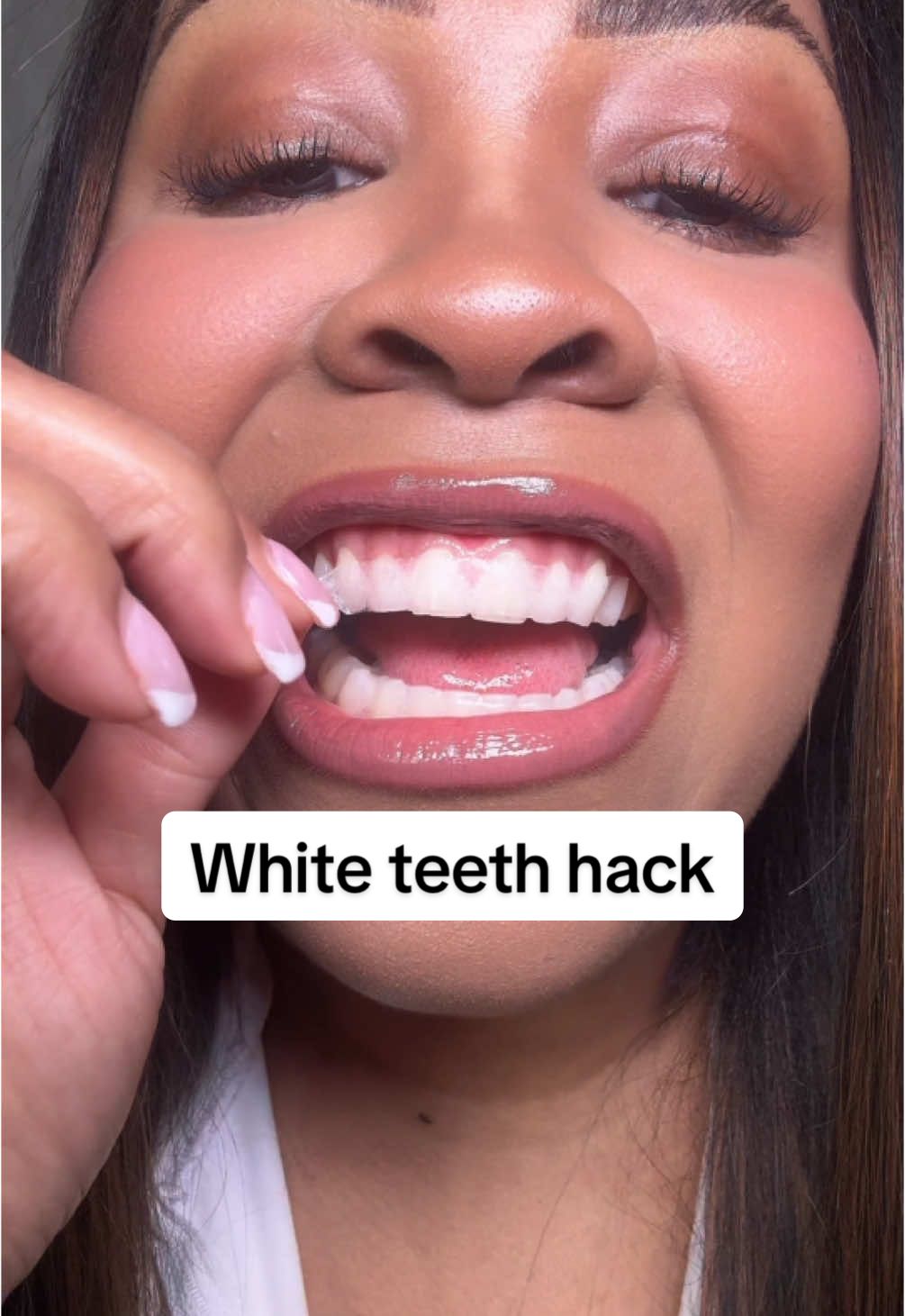 This is how I keep my teeth pearly white using @GuruNanda LLC teeth whitening strips  @Elizabeth  #teethwhitening #teethwhiteningstrips #teethtok #gurunandaproducts #gurunandawhiteningstrips #whiteteeth 