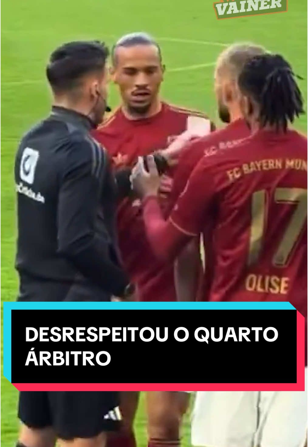 Sané agiu como um otário #sane #bayern #TikTokEsportes 