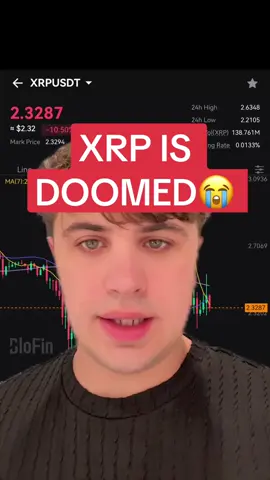 Is #XRP Doomed? ( #Crypto #Cryptocurrency #Cryptok #CryptoTrading #Bitcoin #Ethereum #BTC #ETH #Ripple #TradeshipUniversity #Sol #Trading #RLUSD #DOGE #Memecoin #ElonMusk #Trump